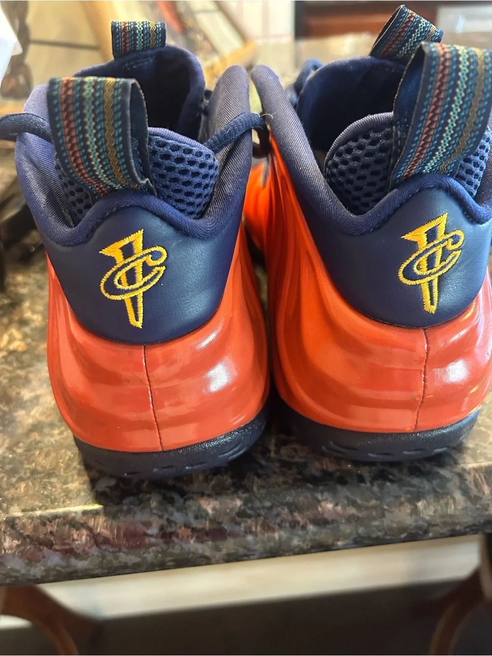 Nike Air Foamposite One Label - Black with Gold Accent